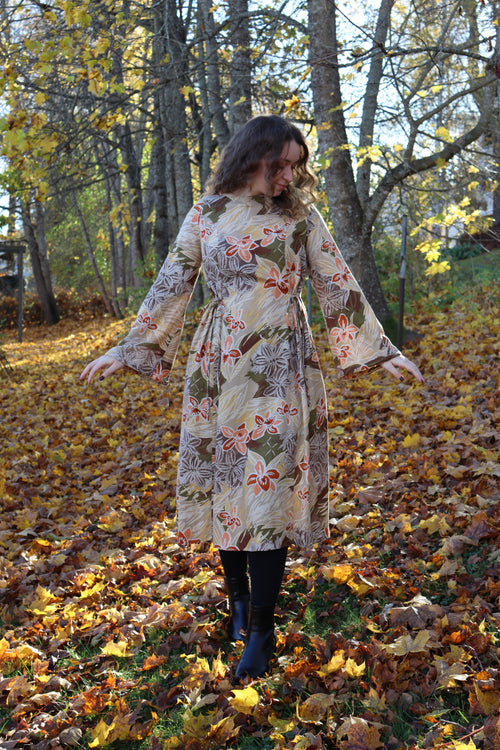 Aurelia Dress Autumn Flower
