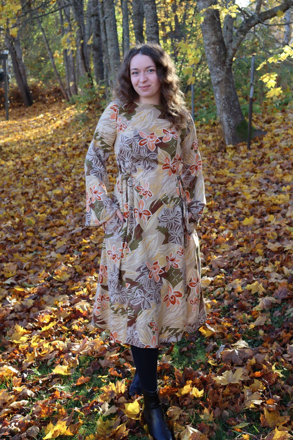 Aurelia Dress Autumn Flower Dressed by Drea Aurelia Dress Autumn Flower Dressed by Drea