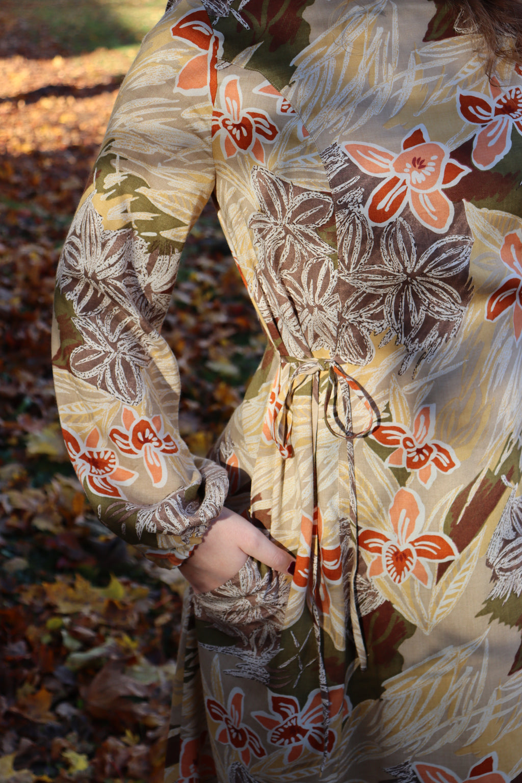 Aurelia Dress Autumn Flower