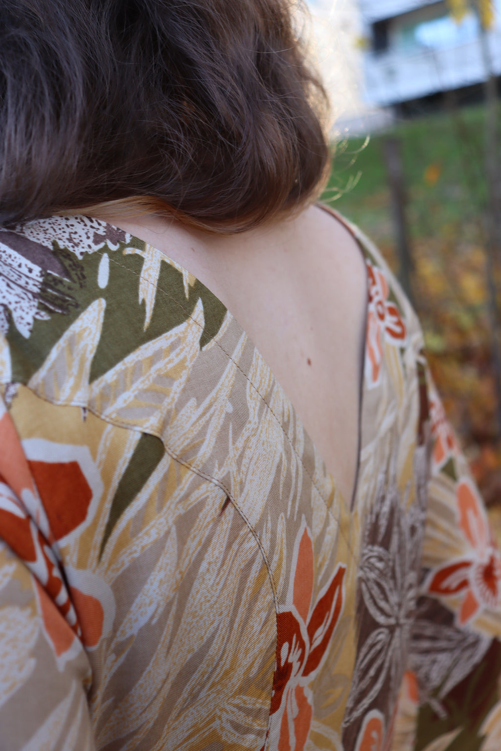 Aurelia Dress Autumn Flower