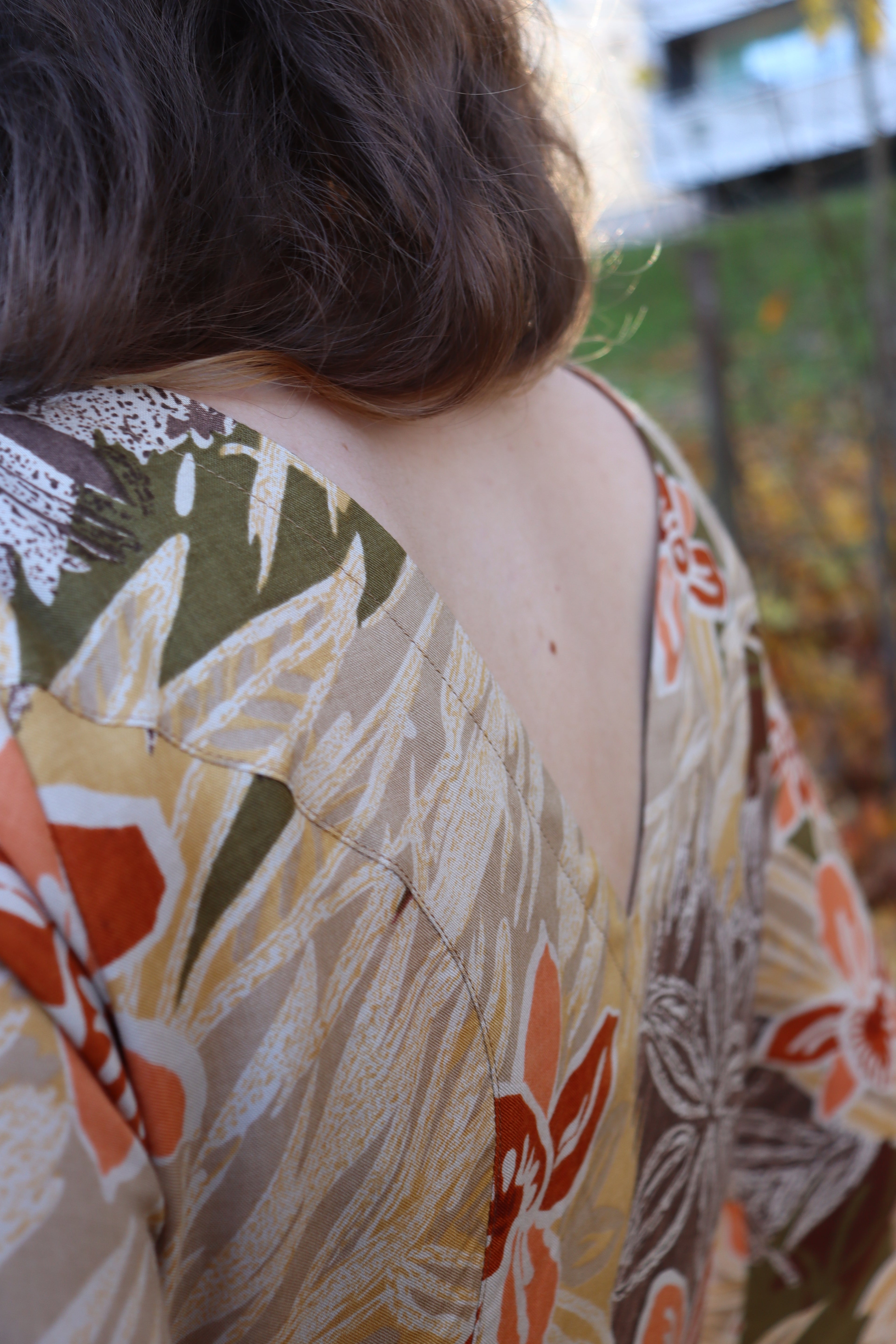 Aurelia Dress Autumn Flower