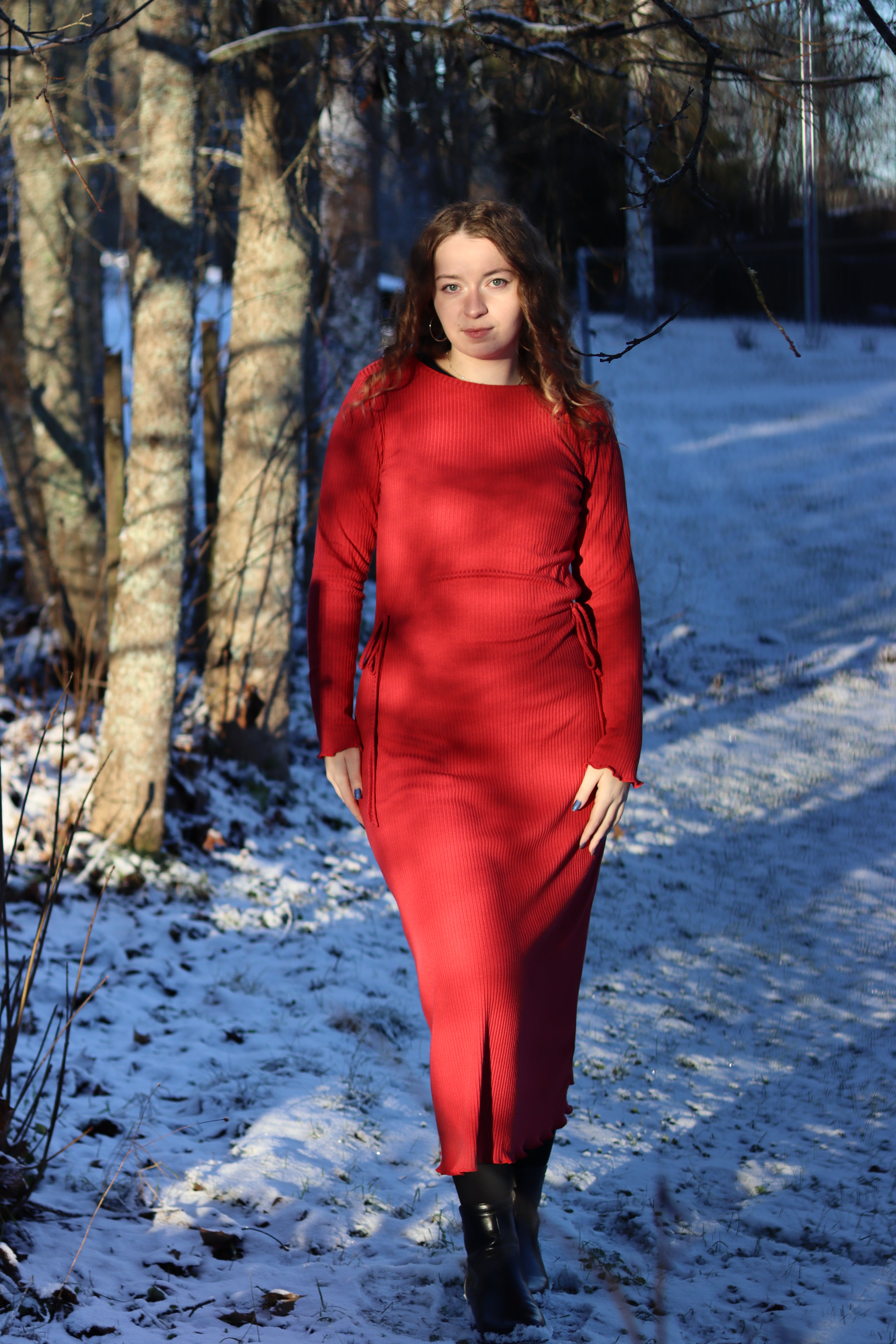 Irene Dress Red Dressed by Drea Irene Dress Red Dressed by Drea