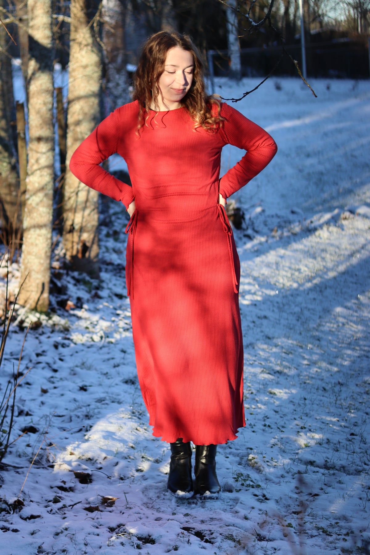 Irene Dress Red Dressed by Drea Irene Dress Red Dressed by Drea