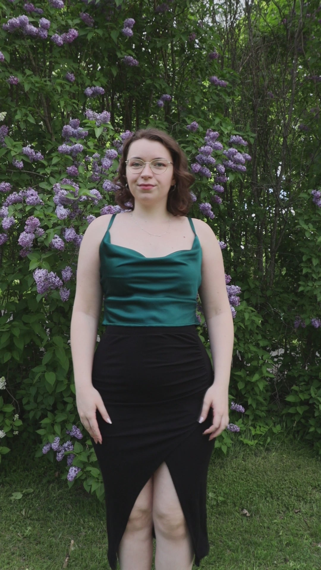 Gabrielle Top Green